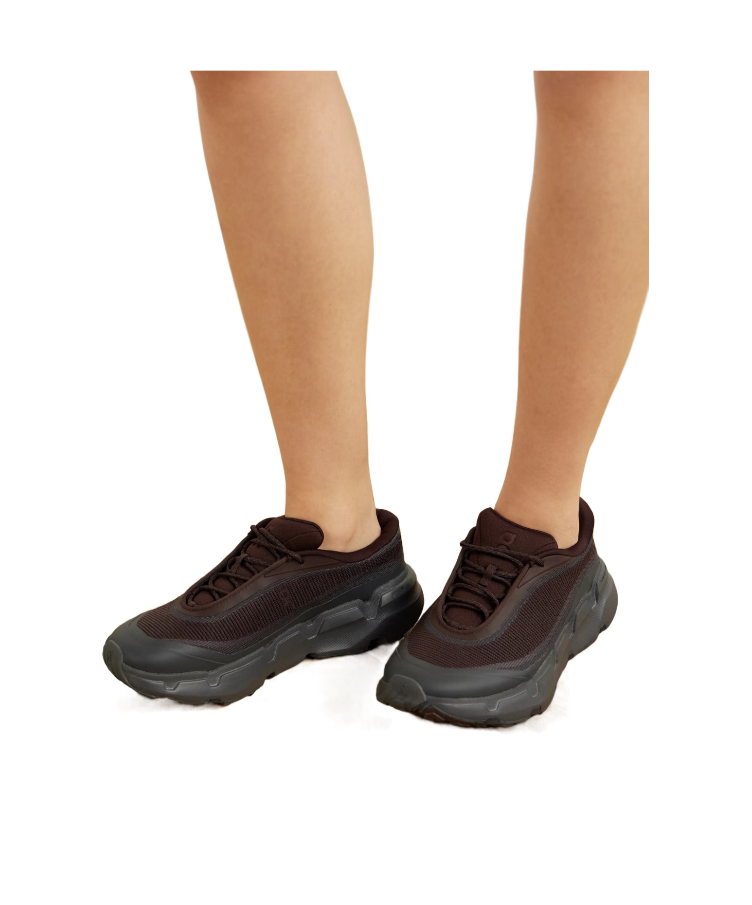 On Cloudsoma Hike Mesh Sneakers In Brown
