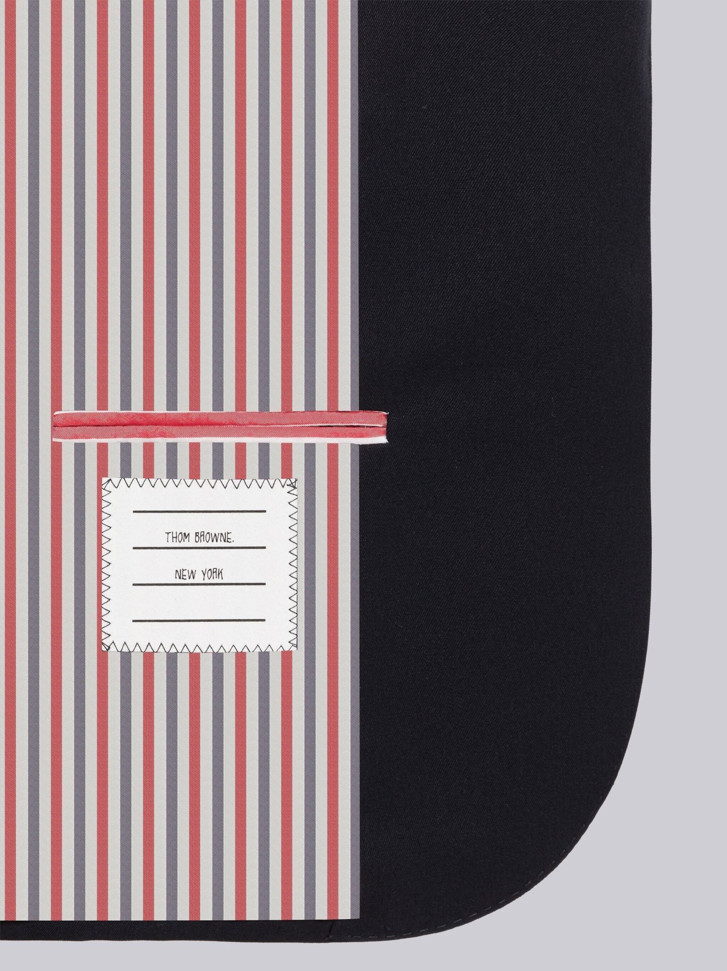 Thom Browne Single-breasted Blazer In Black