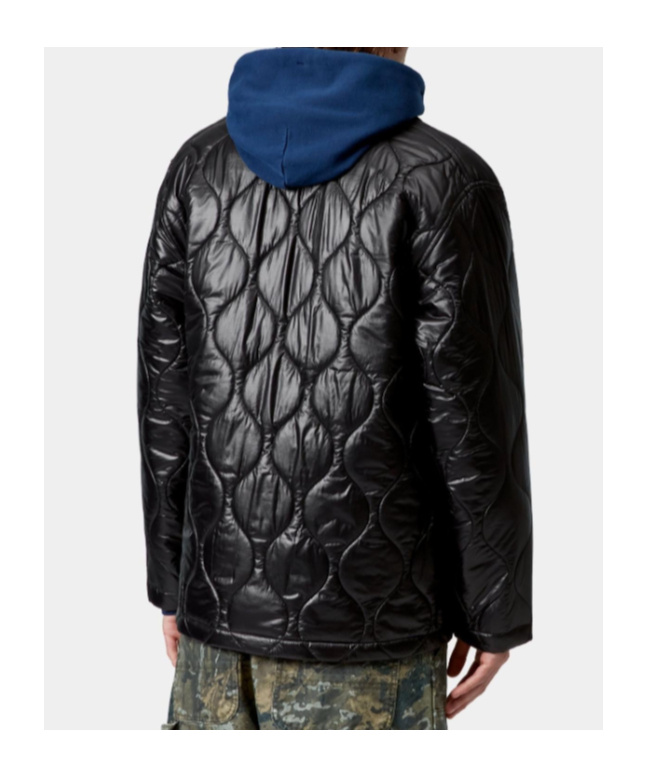 Carhartt Black Oscar Chore Liner Jacket In Black