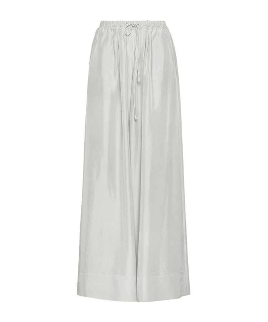Forte Forte Silk Trousers With A Drawstring Waist