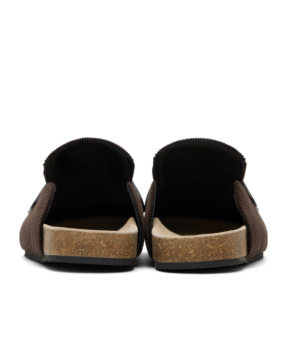 Jw Anderson Belt-detail Muller Shoes In Black