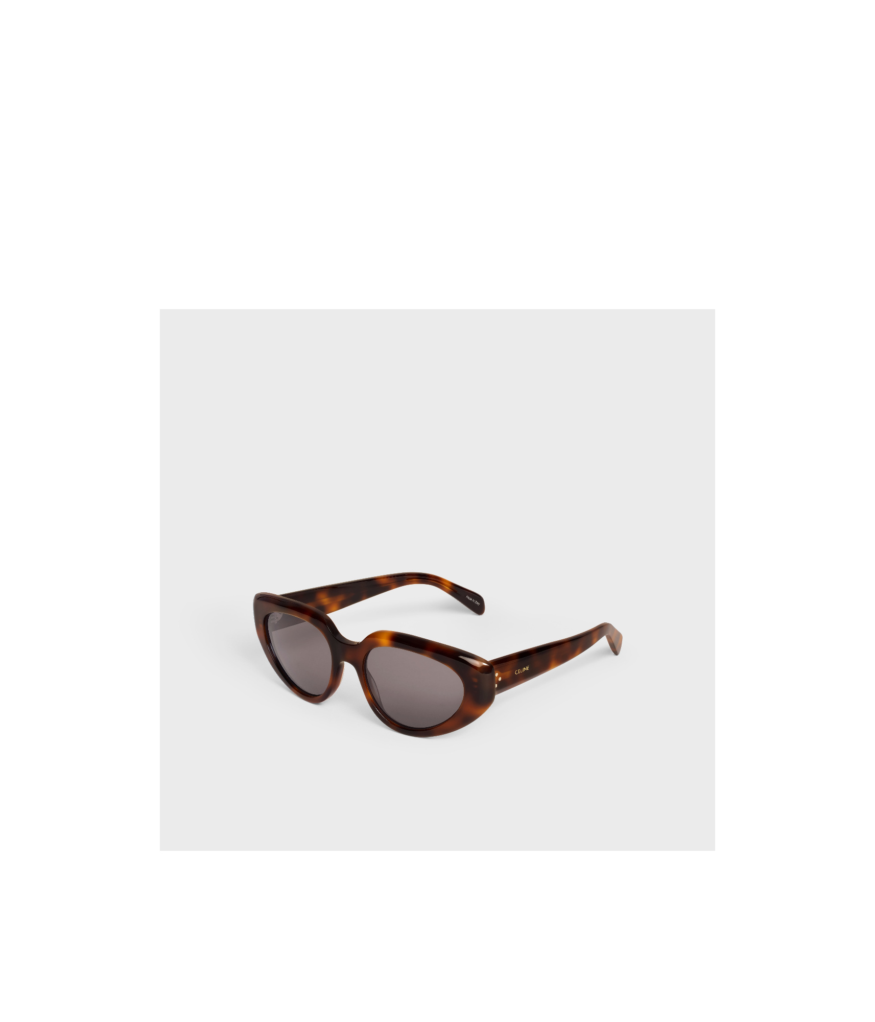 Celine Cat Eye S286 Sunglasses In Acetate In Gray