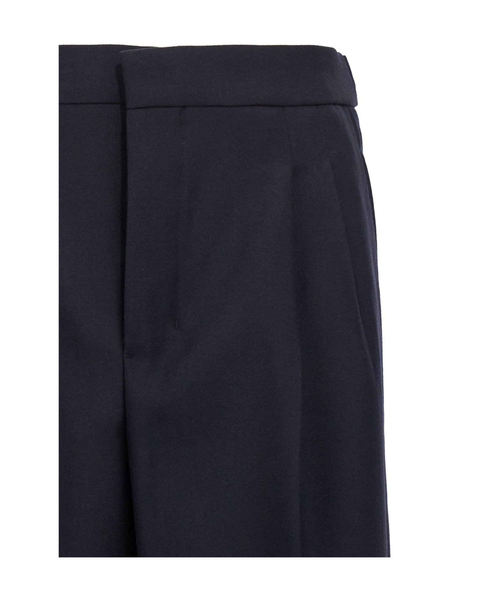Shop Ami Alexandre Mattiussi Ami Paris Tailored Wide-leg Trousers In Black