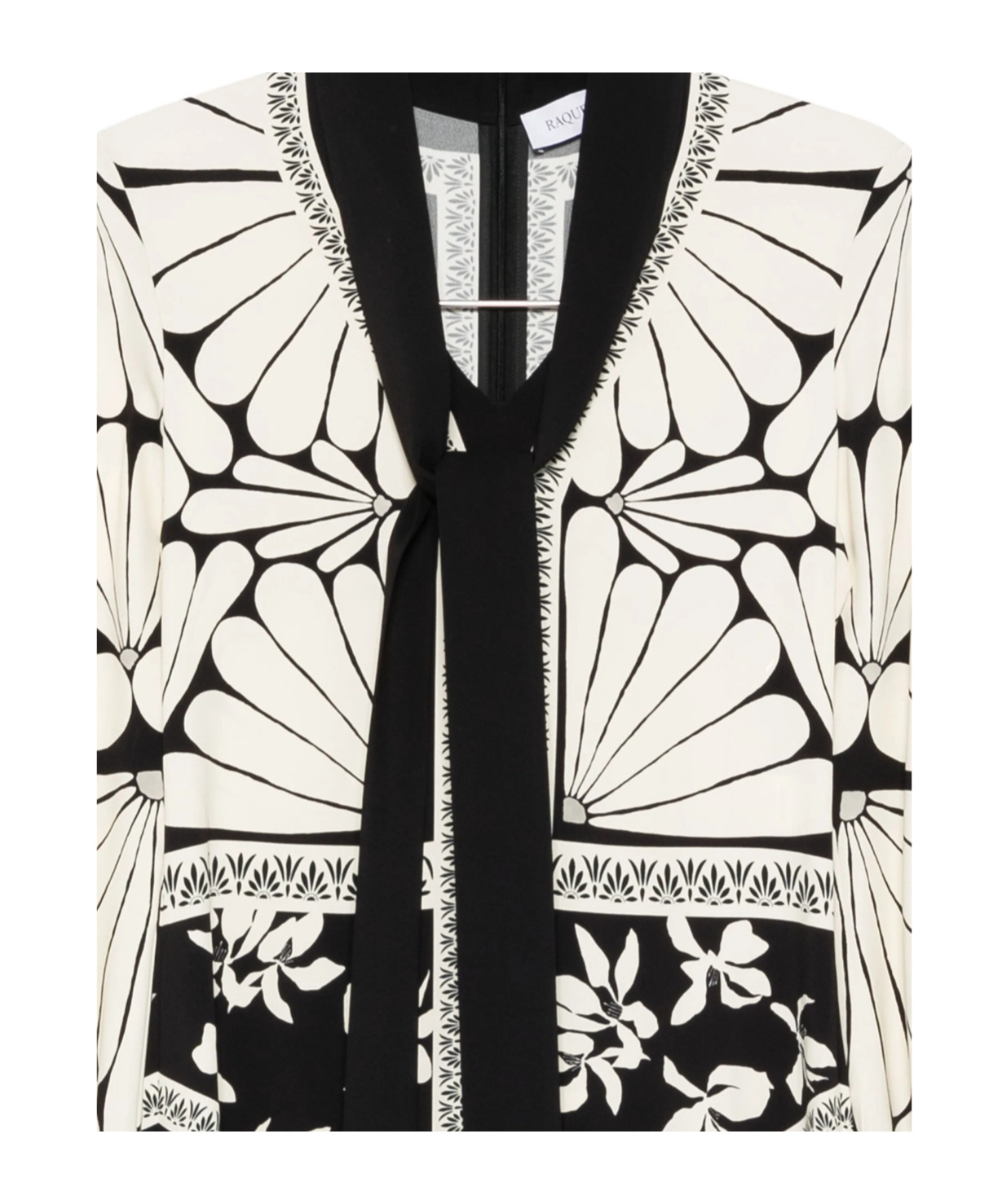 Raquel Diniz Floral-print Dress In Black