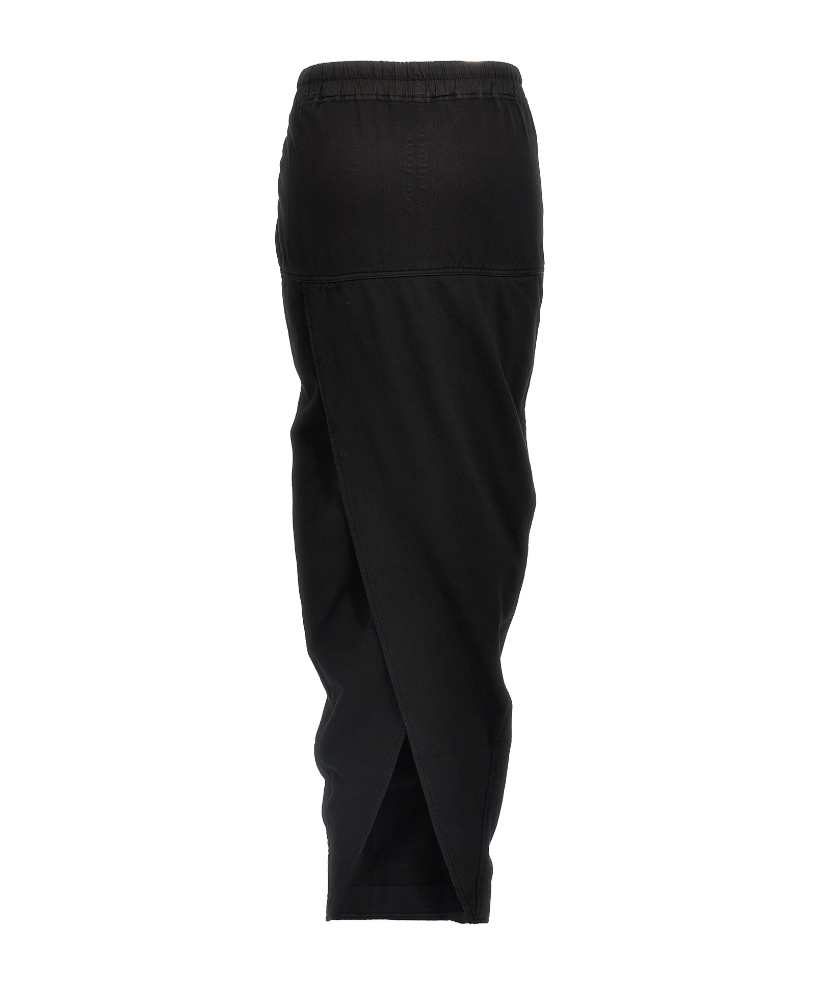 Rick Owens Drkshdw Pull On Pillar Maxi Skirt In Black