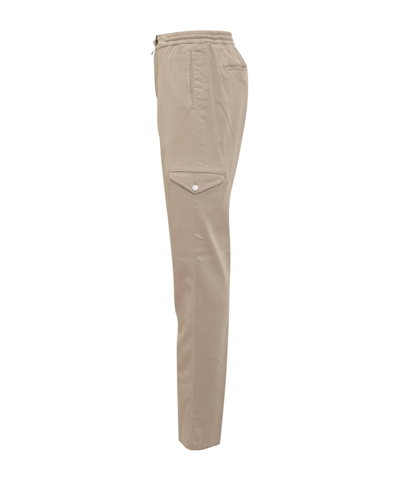 Shop Kiton Straight-leg Cargo Pants In Nude