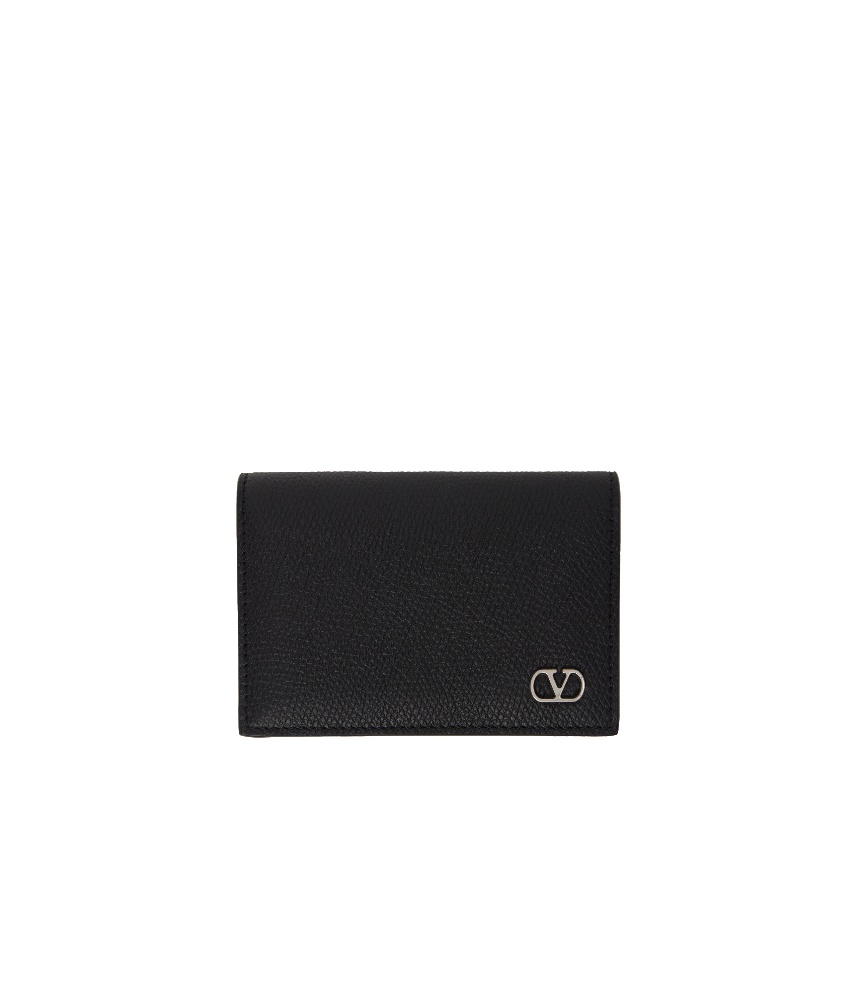 Valentino Vlogo Card Bag In Black