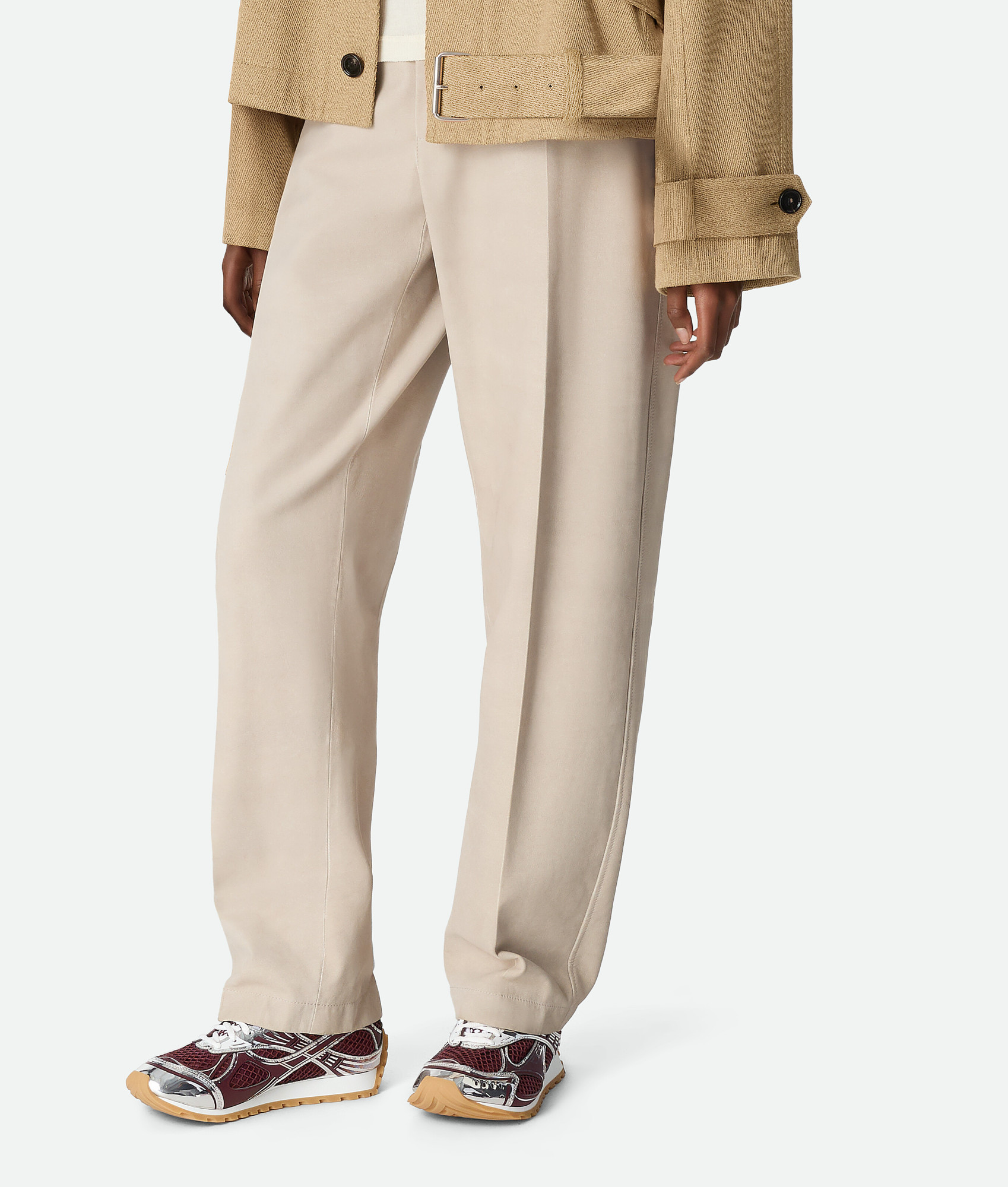 Bottega Veneta Women Technical Fabric Low-top Orbit Sneakers In Multi