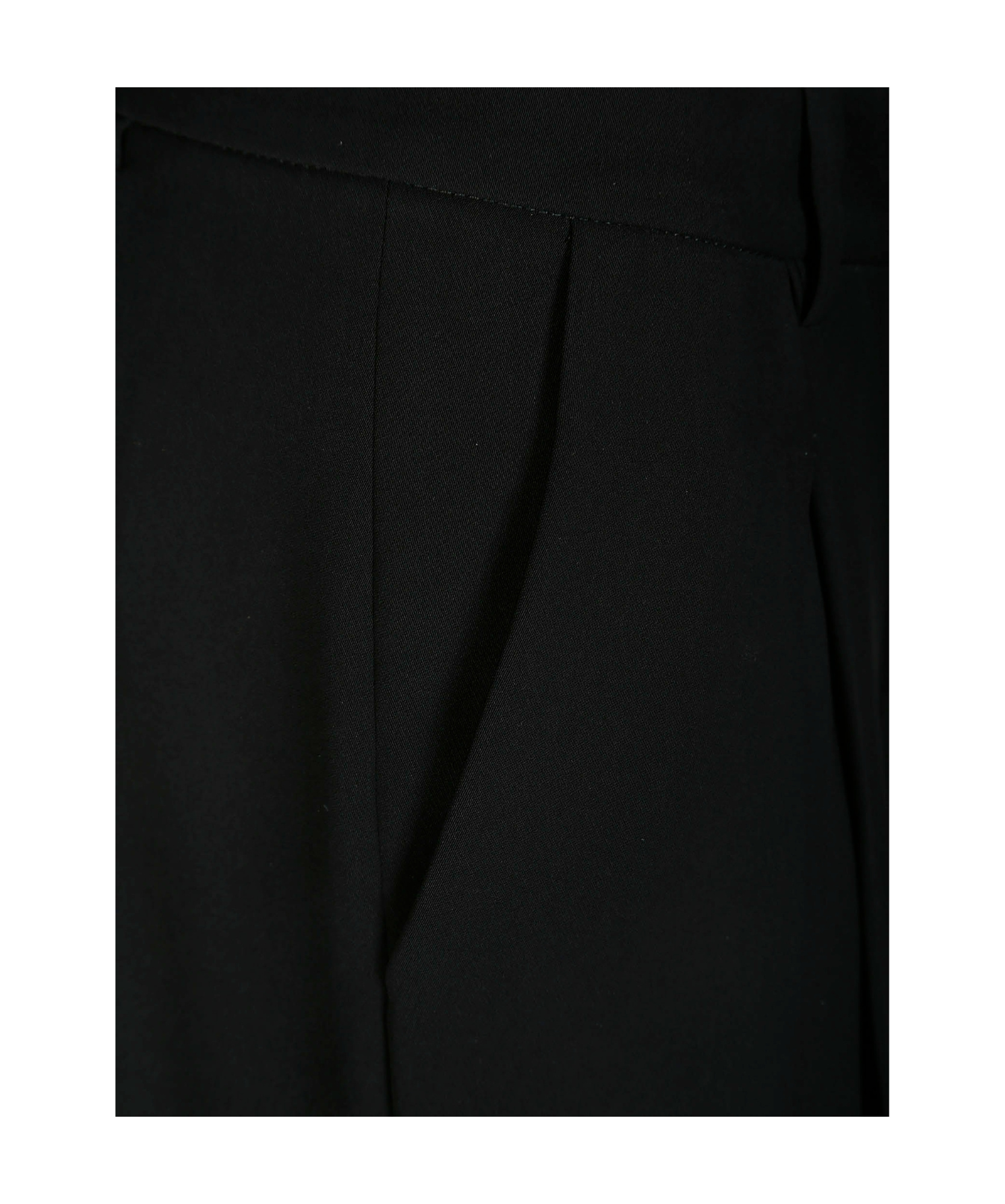 Shop P.a.r.o.s.h Belt-loop Casual Pants In Black