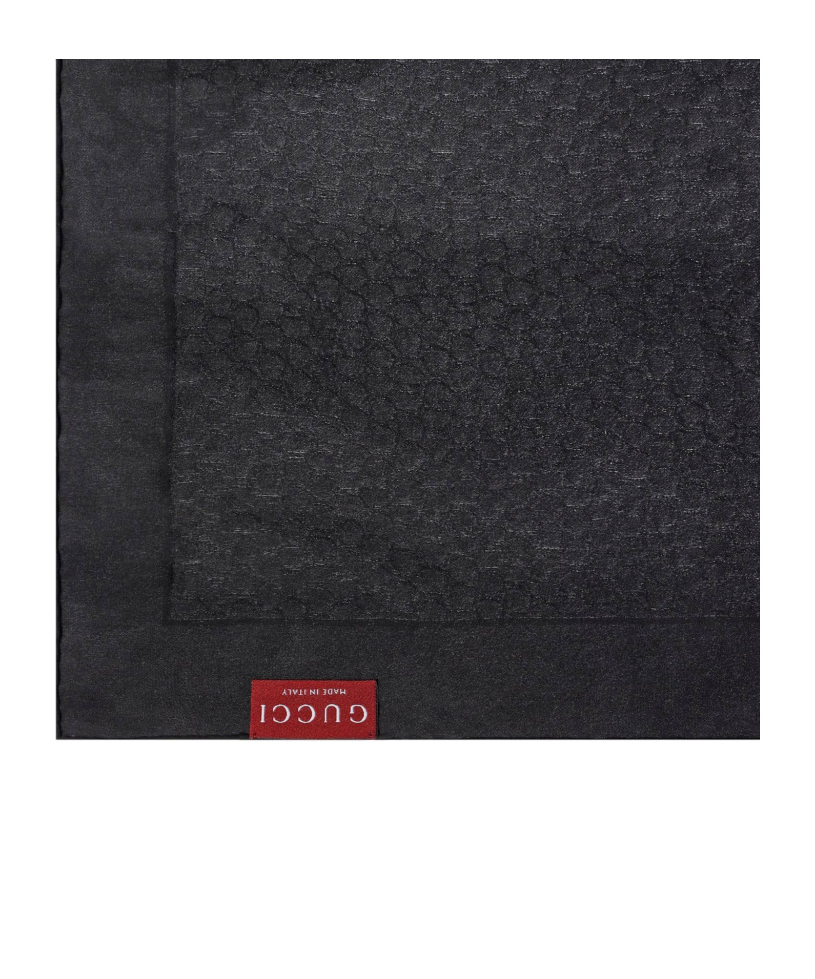 Gucci Label Scarves In Black
