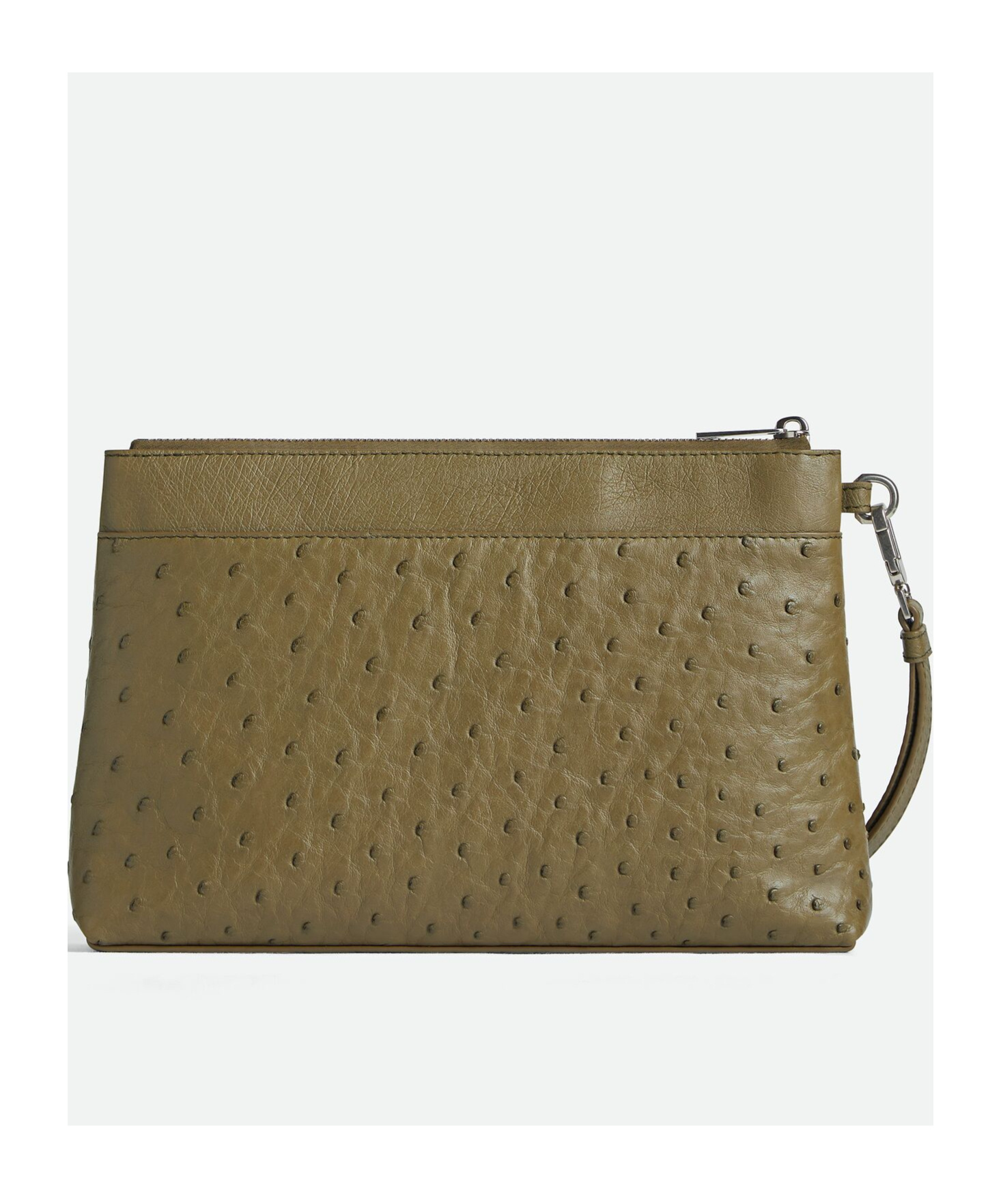 Bottega Veneta Prism Clutch In Green-haired