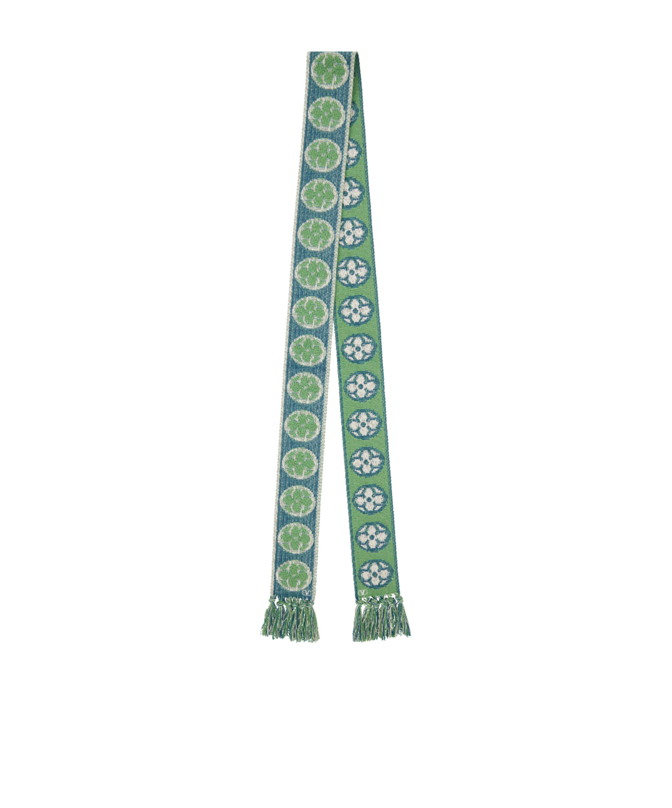 Valentino Rectangular Scarf In Green