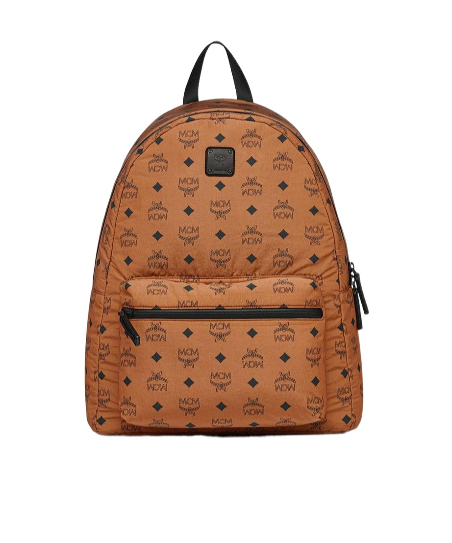 Mcm Stark Packable Backpack In Monogram Nylon