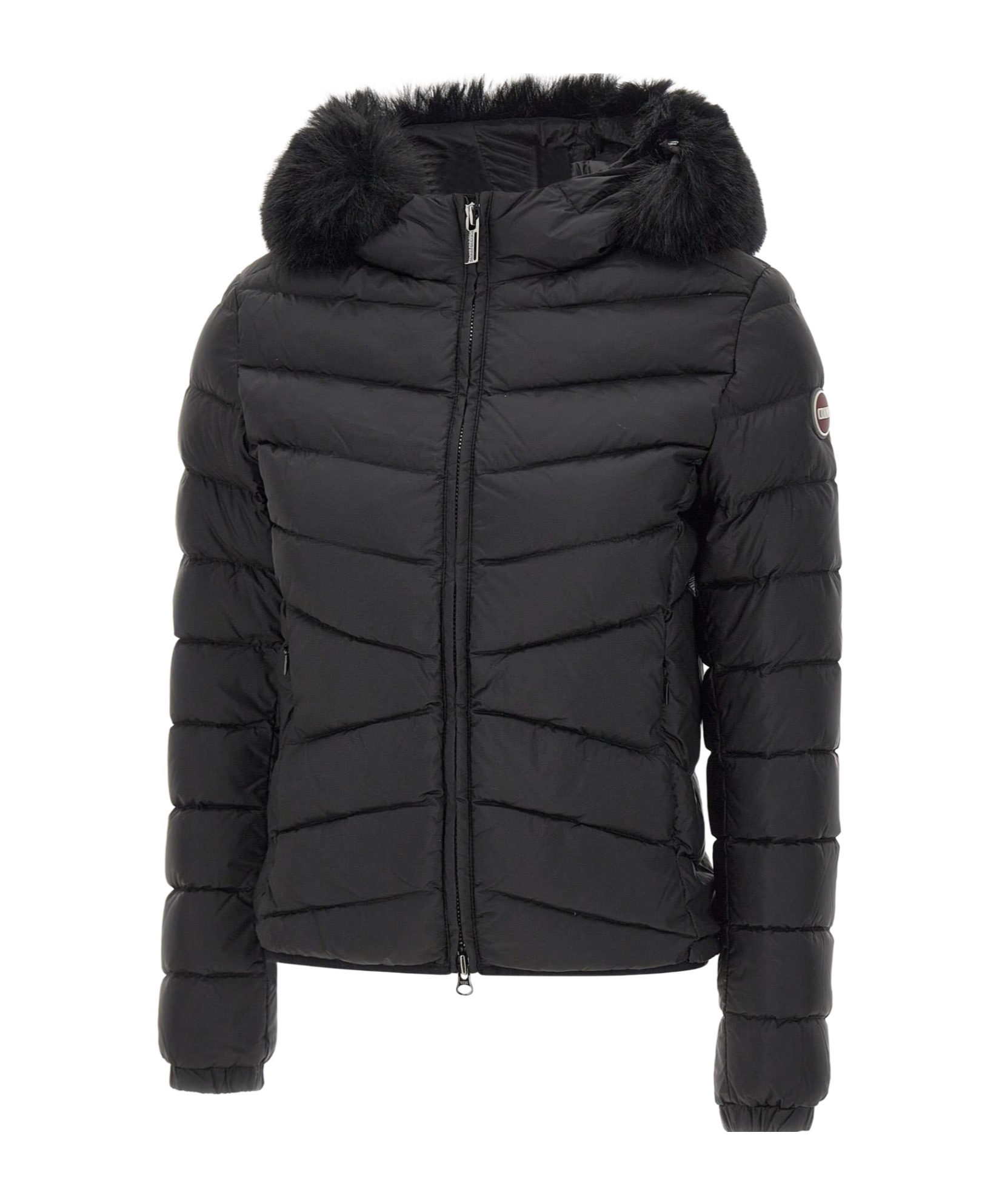 Colmar Originals Quilted Fur-trimmed Down Jacket In Blue