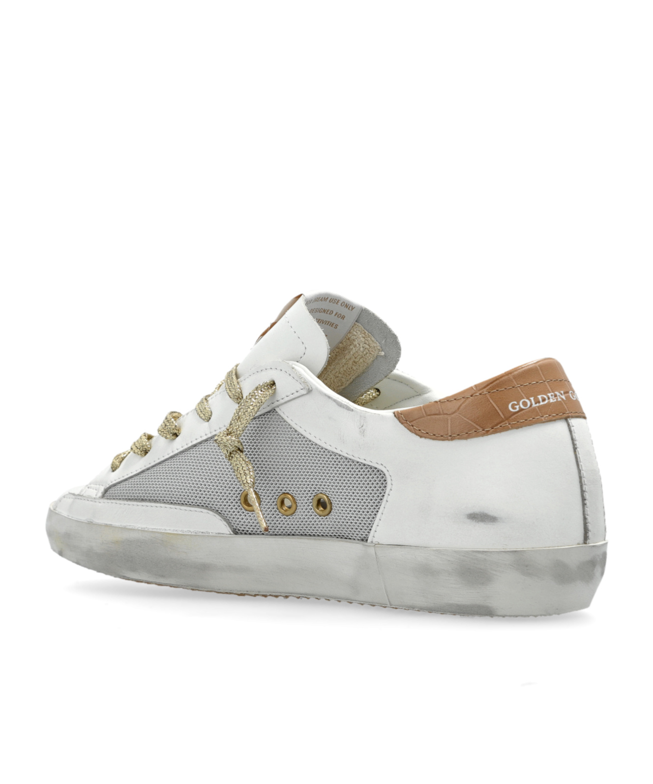 Golden Goose Round Head Low-cut Sneakers In Gray
