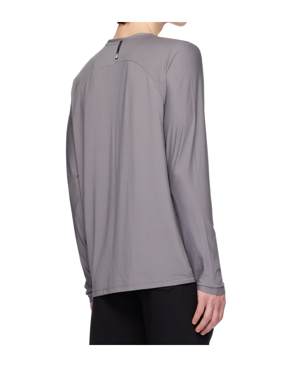 The North Face Long-sleeved T-shirt In Gray