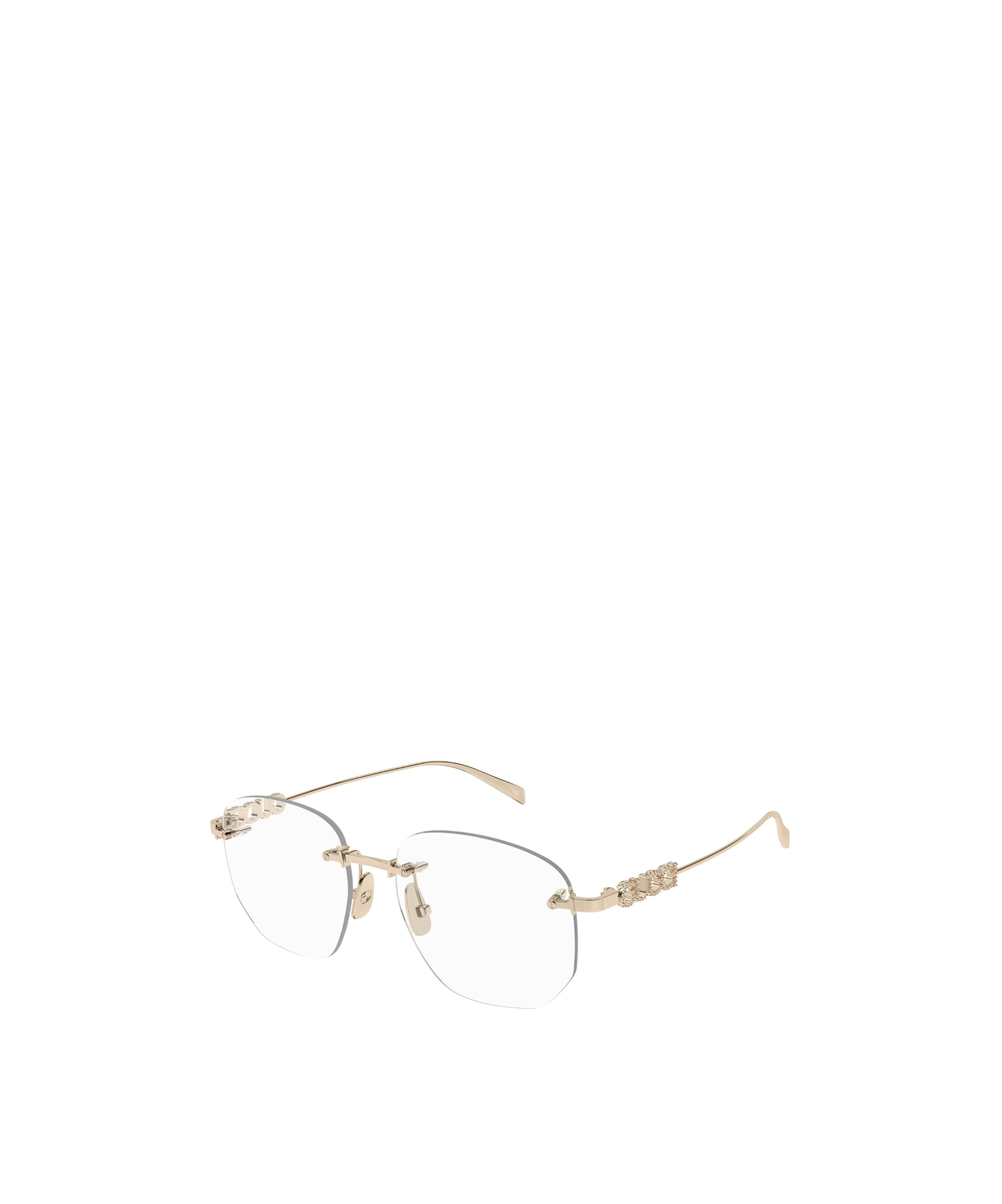 Gucci Rectangular Glasses In White