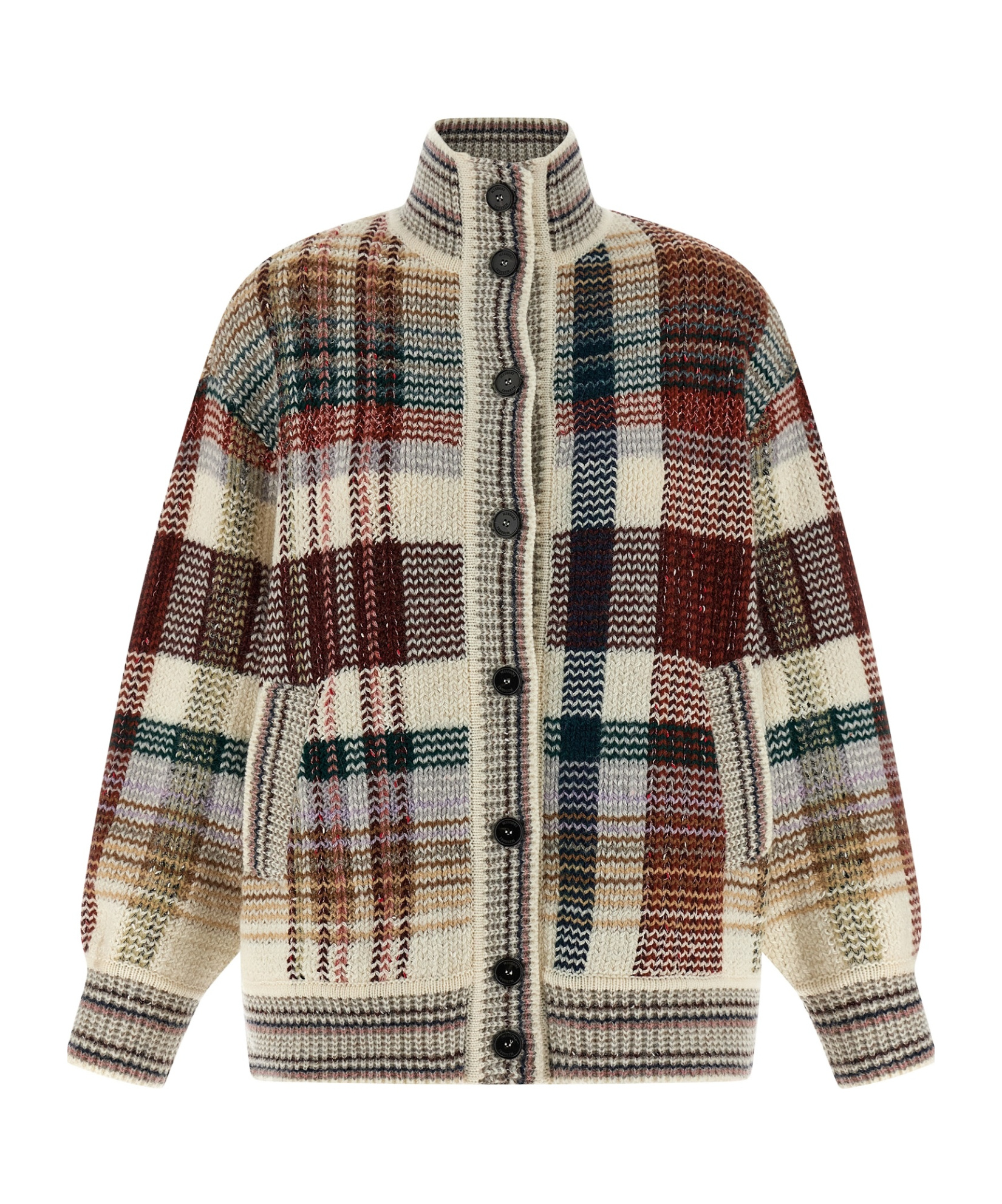 Missoni Wool Cardigan Sweaters And Cardigans Multicolor In Multi