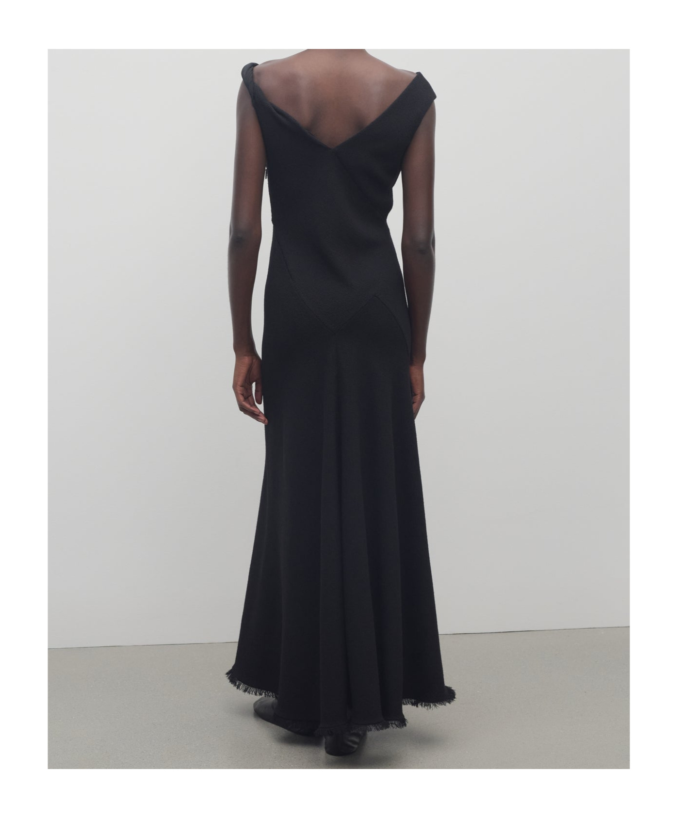 The Row Violetta Dress In Wool