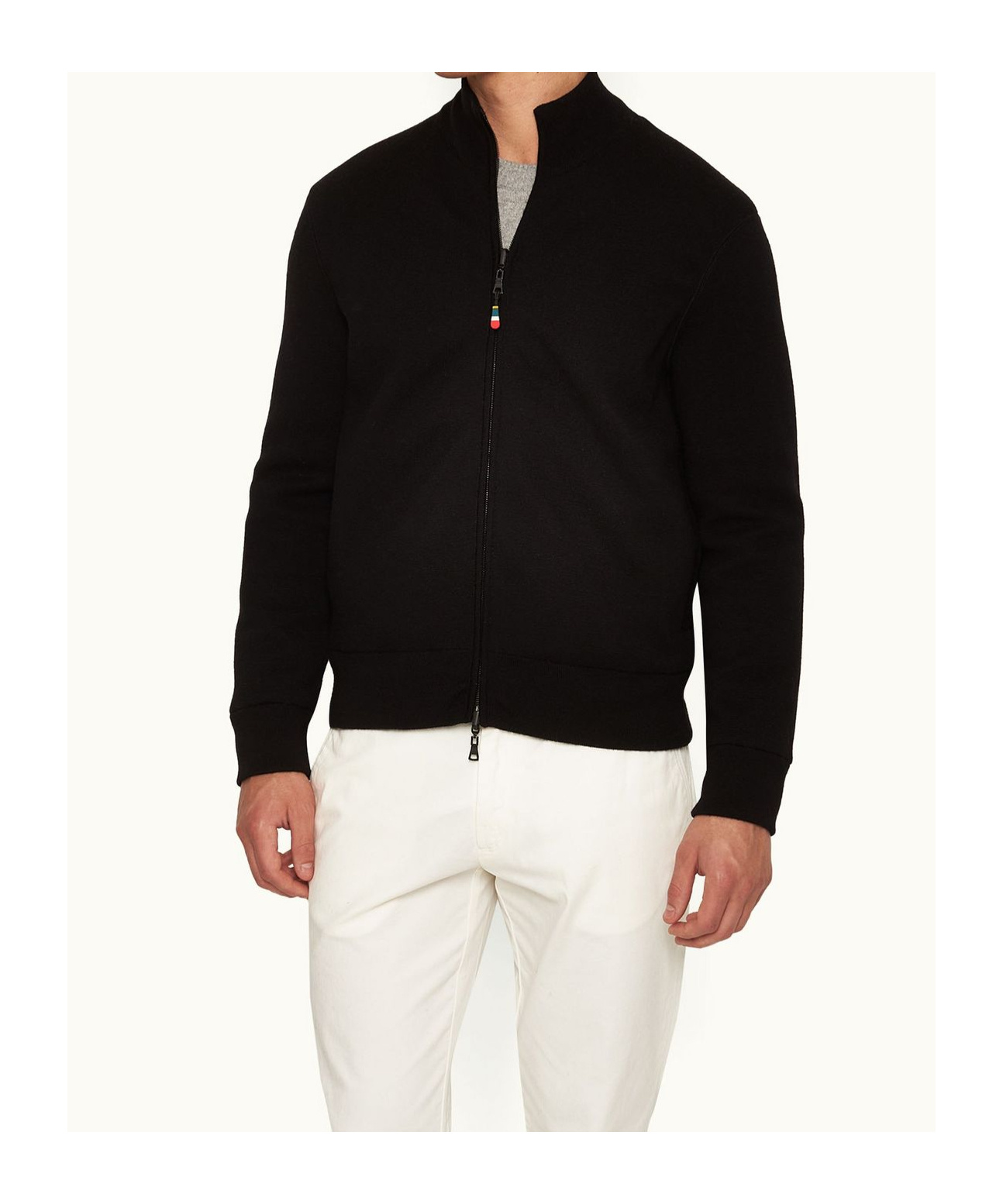 Orlebar Brown Double-sided Casual Jacket In Black