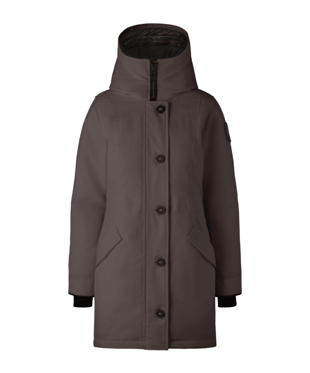Canada Goose Rossclair Parka Black Label In Black