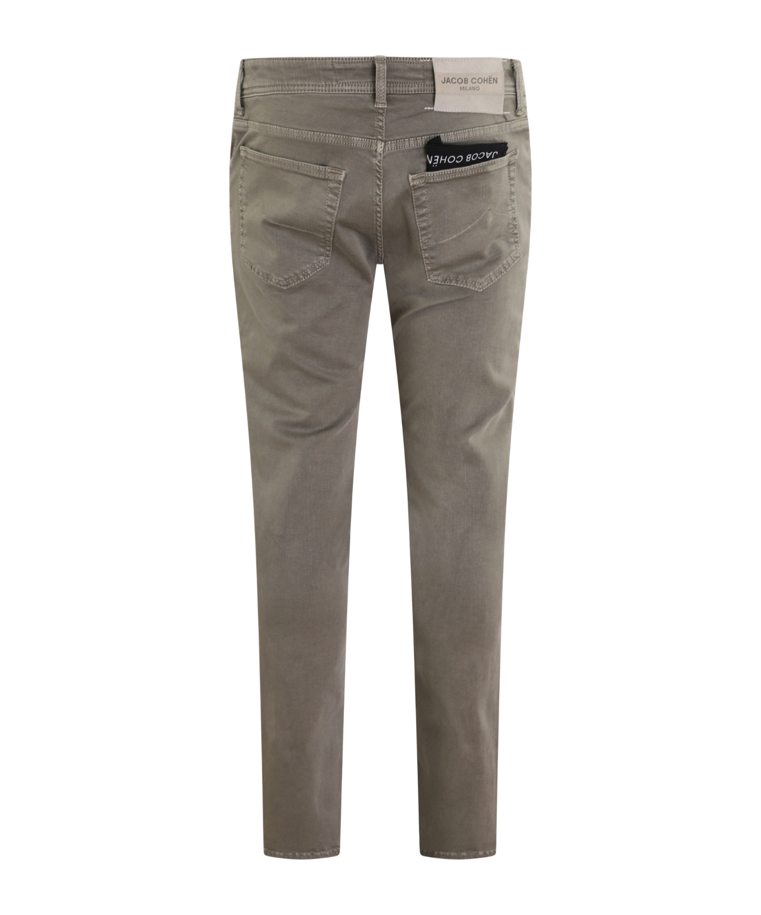 Jacob Cohen Belt-loop Casual Pants In Gray