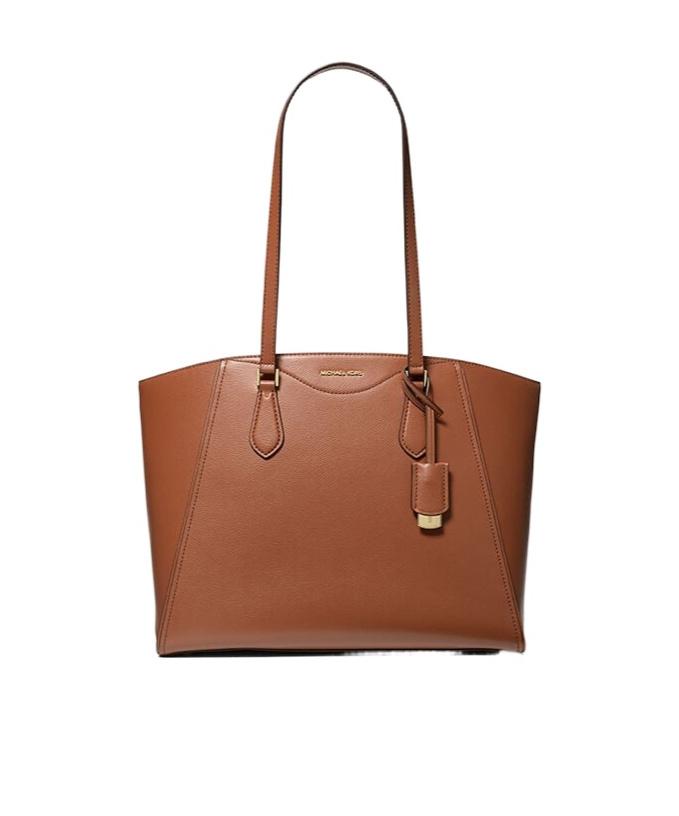 Shop Michael Michael Kors Logo-lettering Tote Bag In Brown