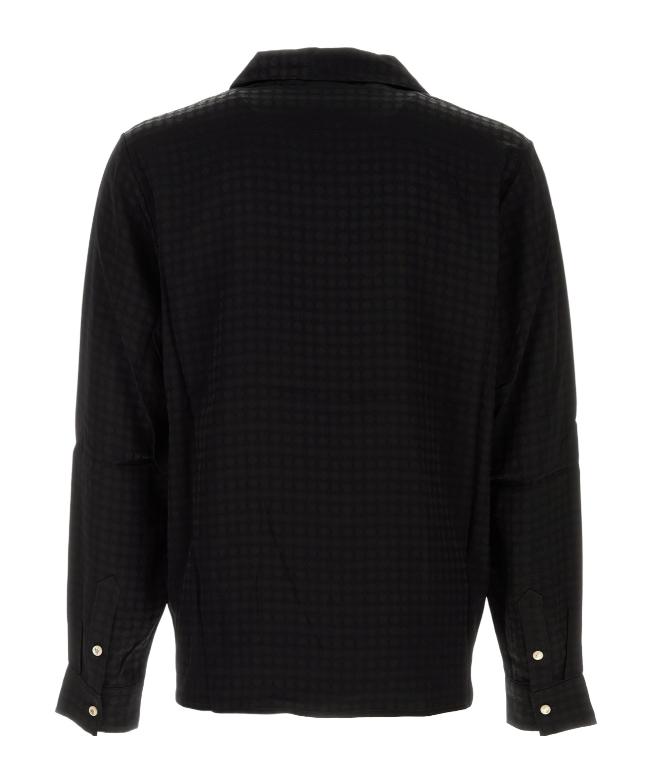 Amiri Black Ma Quad Long Sleeve Shirt