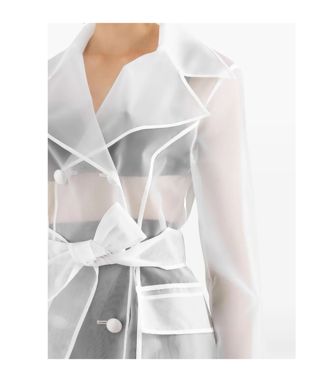 Shop Dolce & Gabbana Double-breasted Trench Coat In White