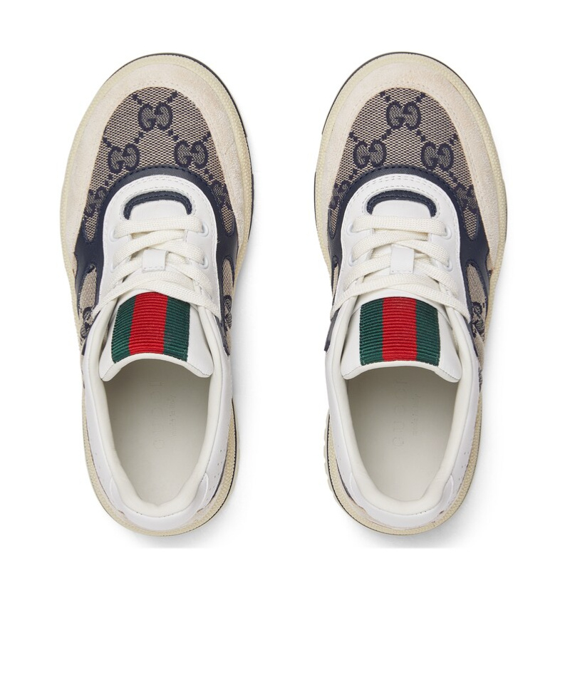 Gucci Re-web Sneaker In Blue