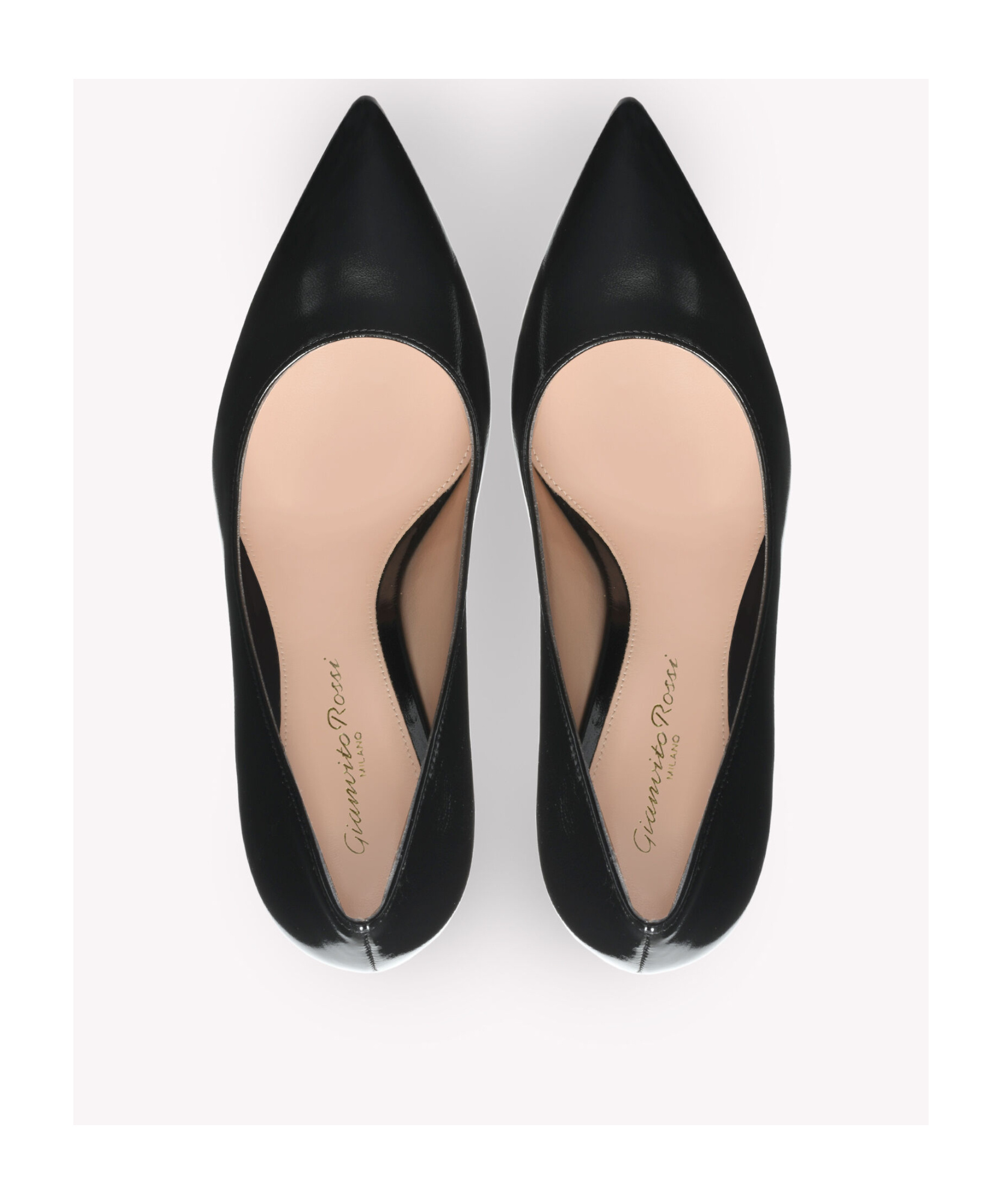 Gianvito Rossi 85mm Pointed-toe Leather Pumps In Black