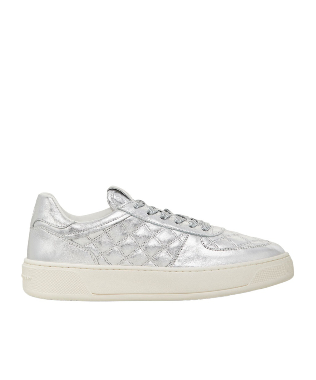 Stuart Weitzman Sw Courtside Sleek Sneakers In White