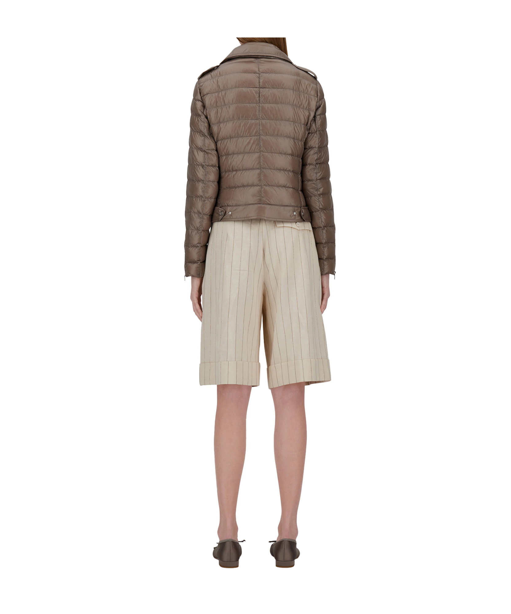 Herno Ultralight Bomber Jacket In Brown