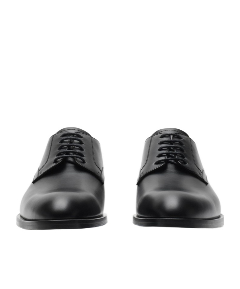 Burberry Leather Carlyle Stamp Derby Shoes