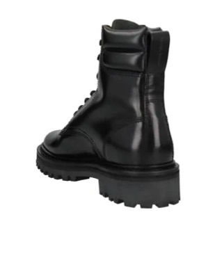 Isabel Marant Platform Sole Martin Boots In Black