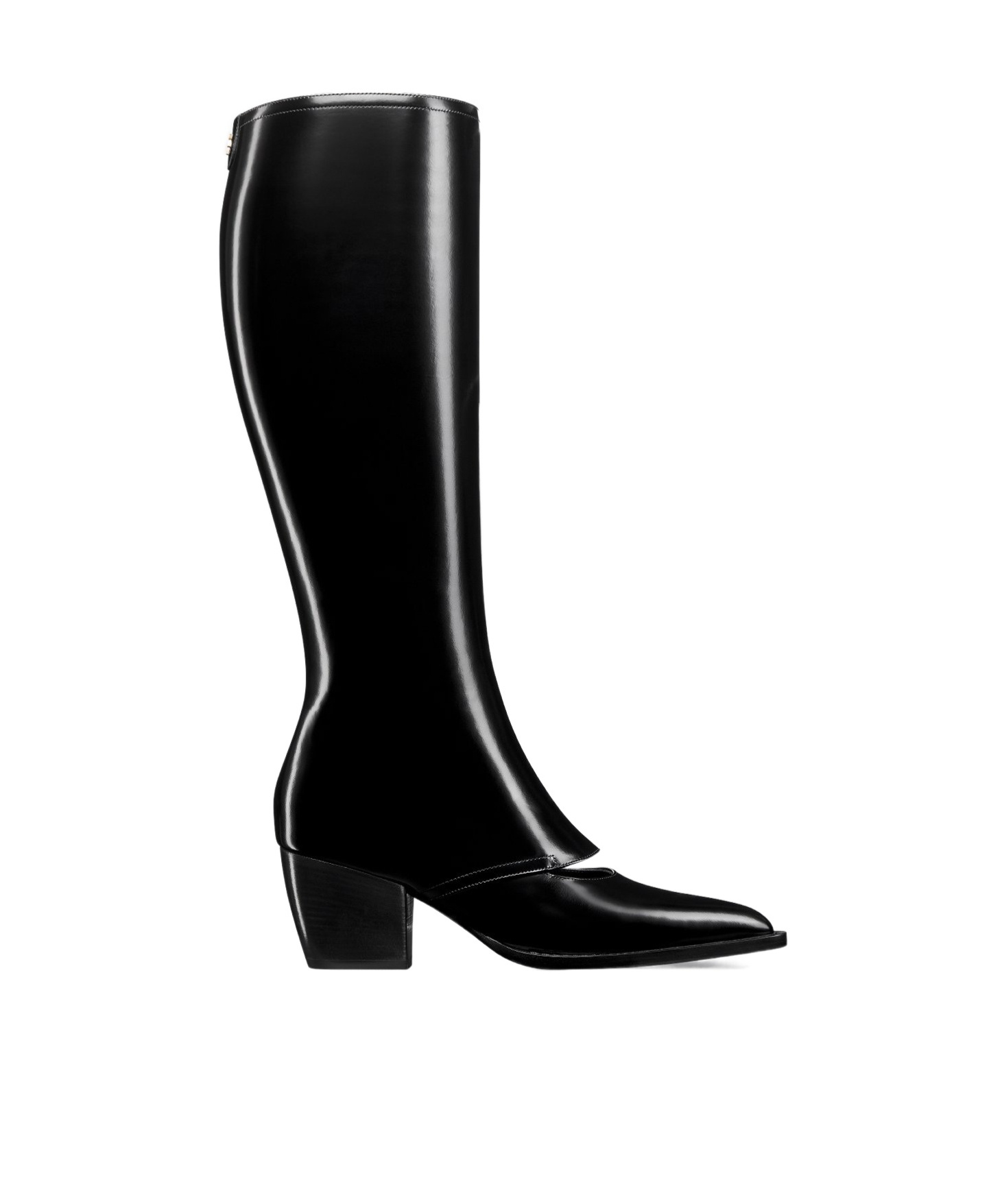 Dior Wild Heeled Boot In Black
