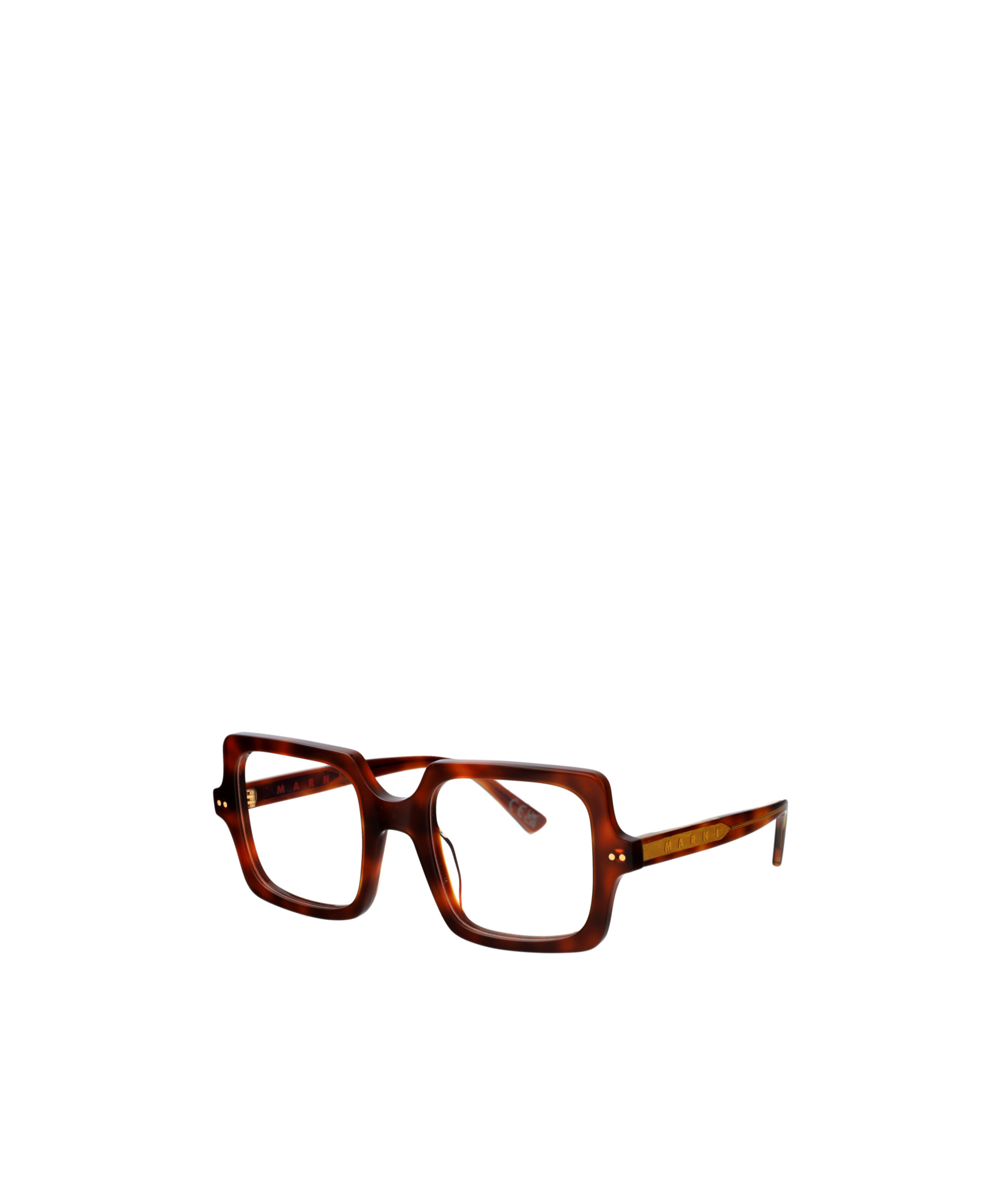 Marni Square Mirror In Brown
