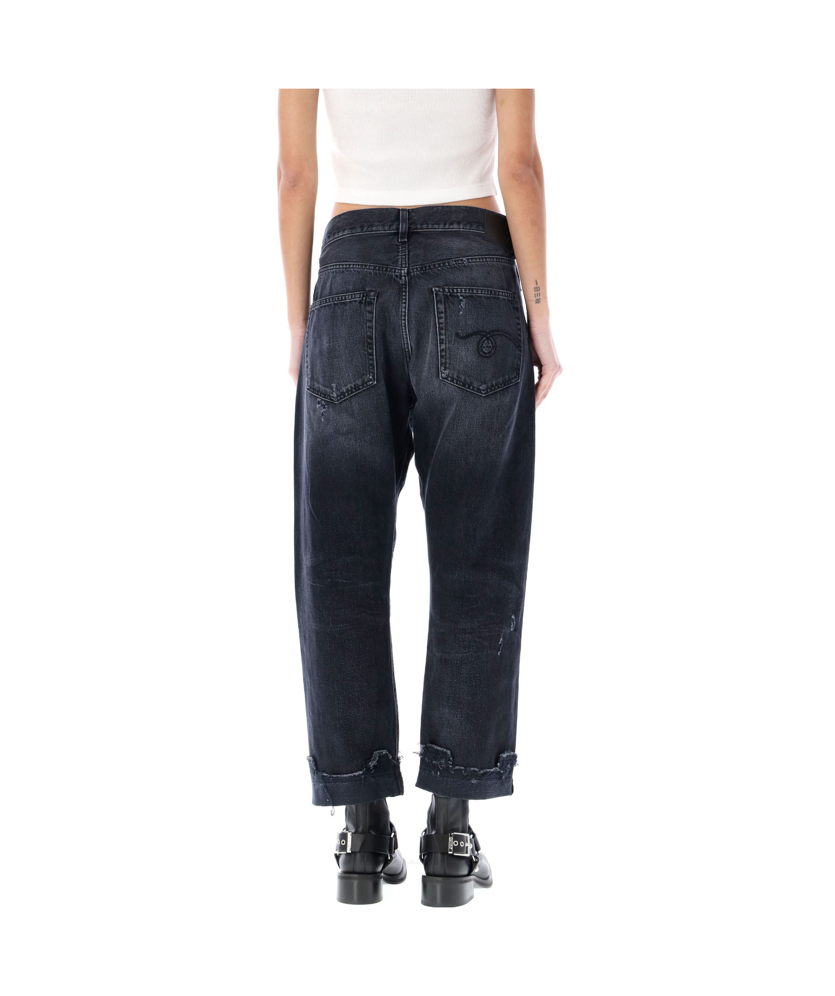 R13 Casual Jeans In Black