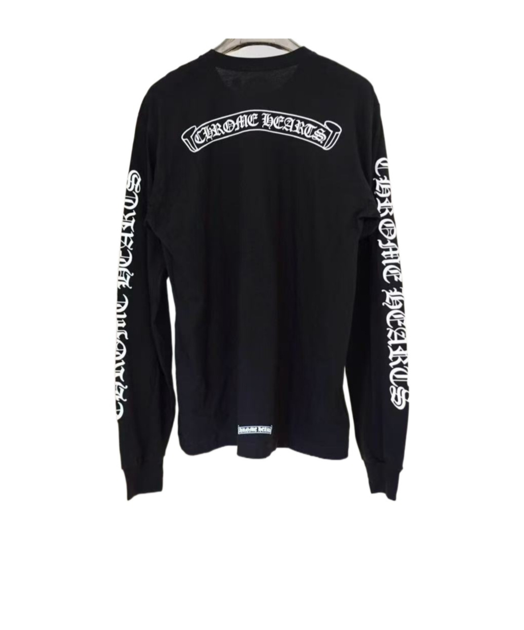 Chrome Hearts Scroll Long-sleeve T-shirt In Black