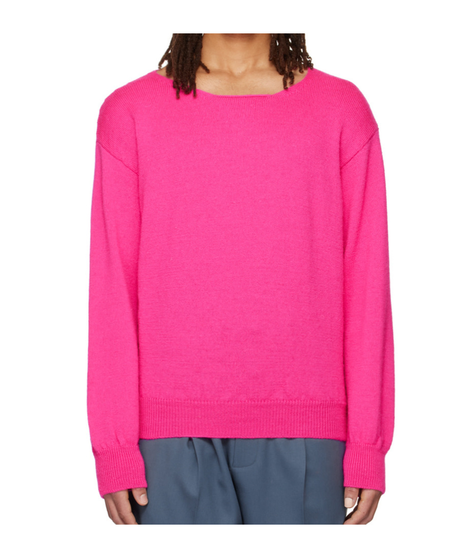 Magliano Pink Twisted Marella Sweater In Pink