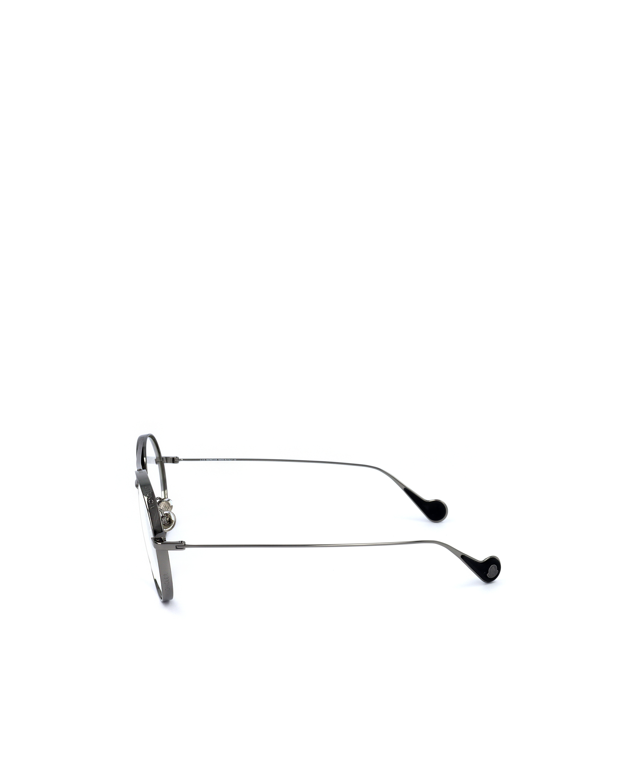 Moncler Logo Flat Mirror In Gray
