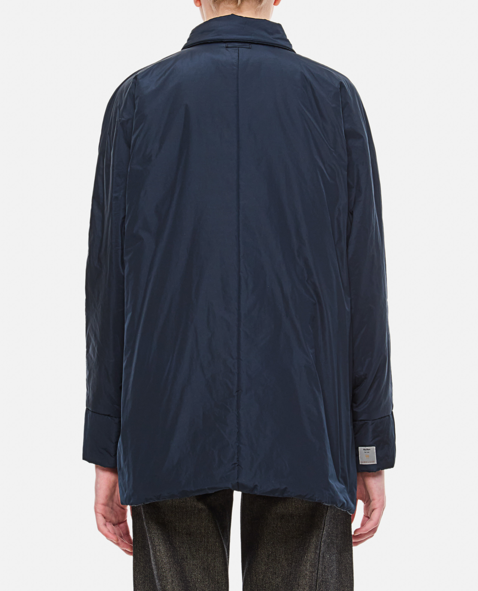 Max Mara Long-sleeved Casual Jacket In Black
