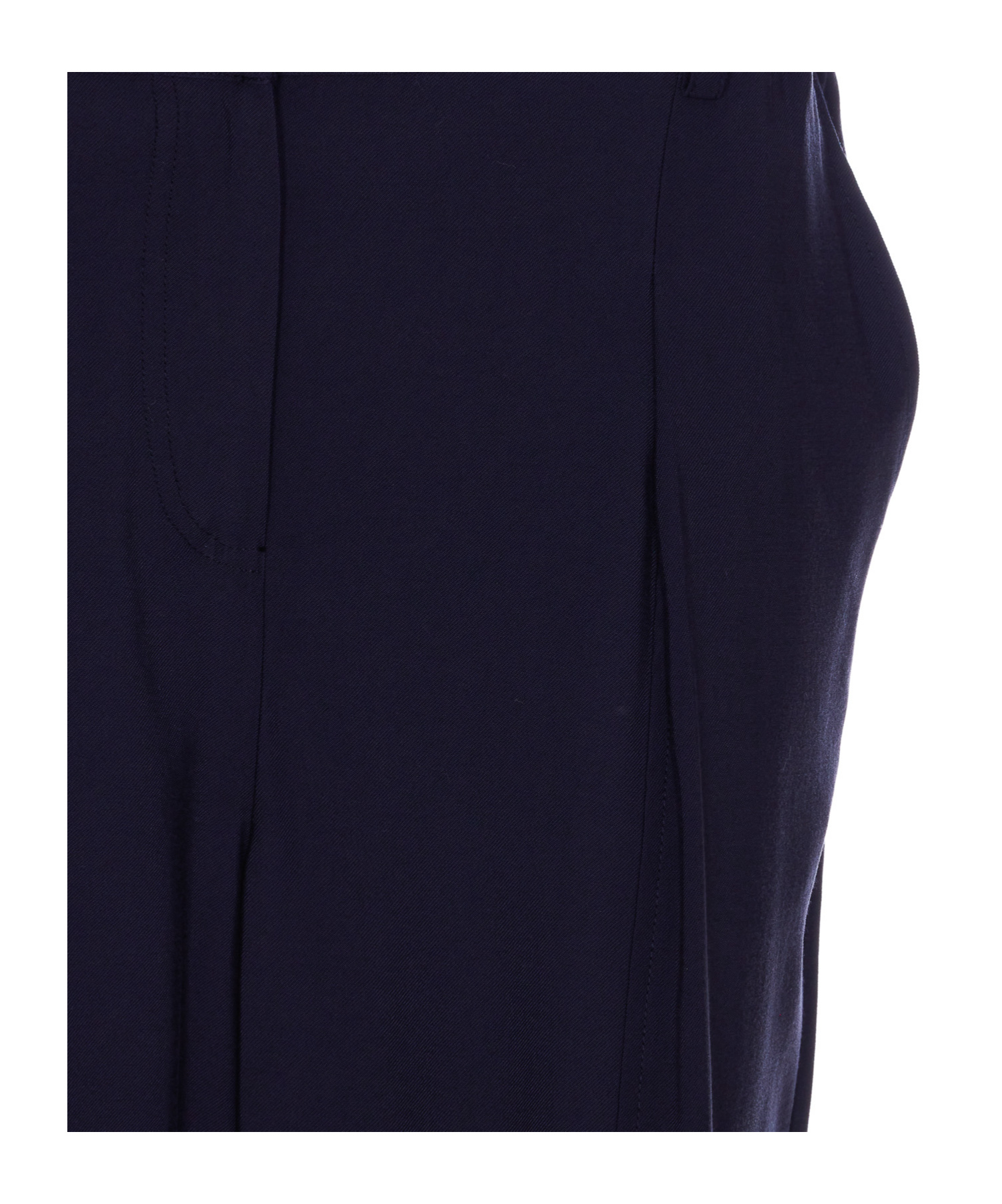 Shop Patrizia Pepe Pleat-detail Shorts