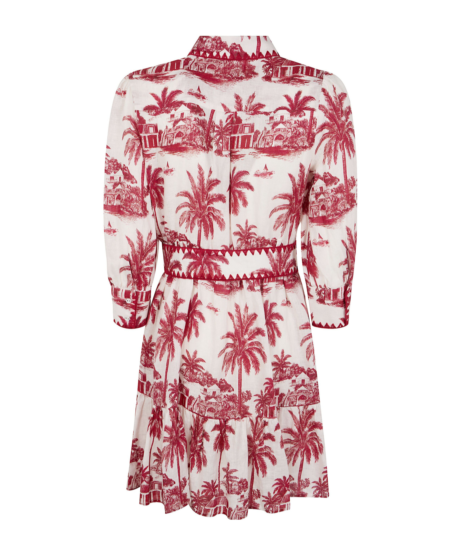 Mc2 Saint Barth Daisi Short Dress With D Belt By  In Multi
