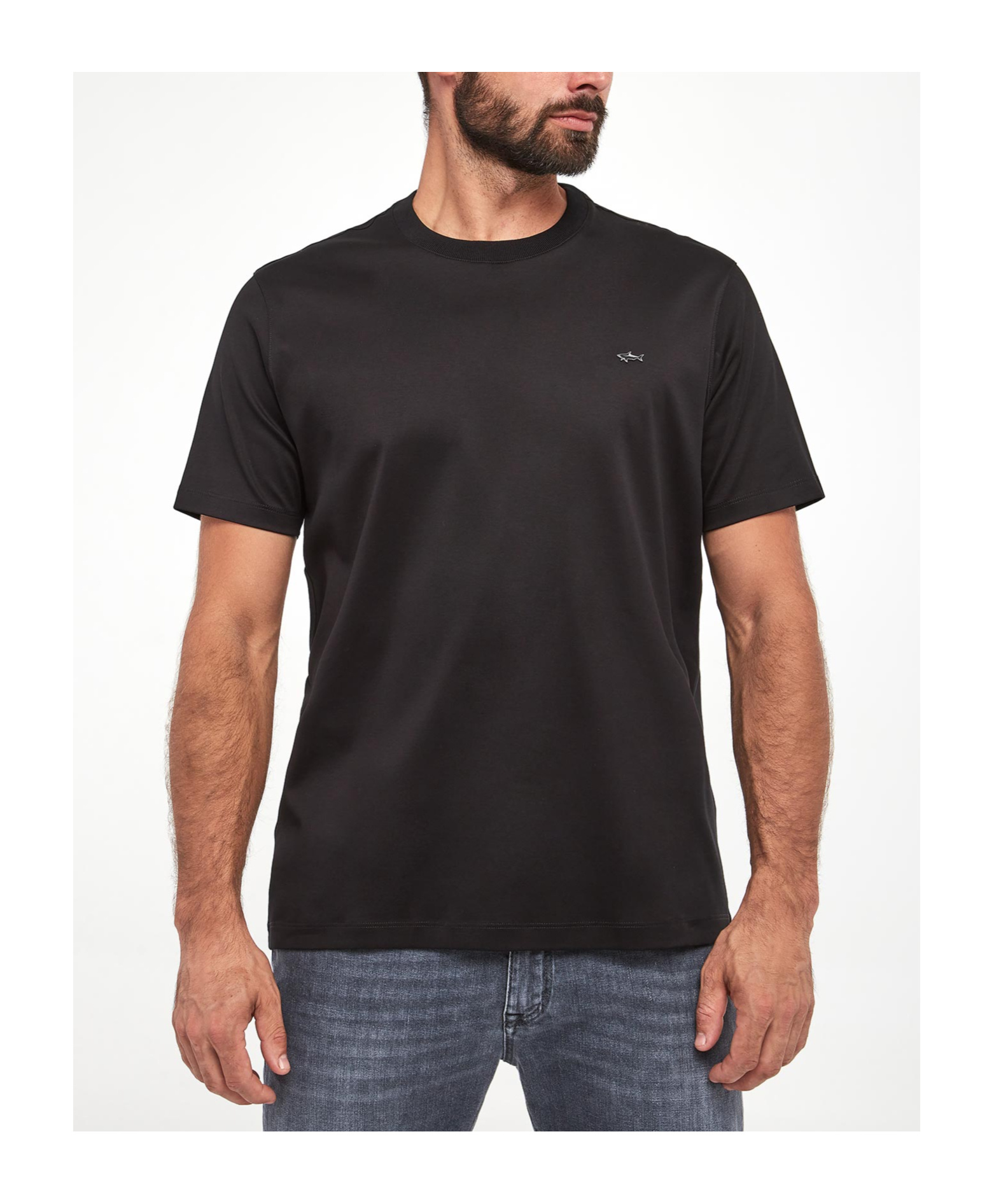 Shop Paul & Shark Short-sleeved T-shirt In Black