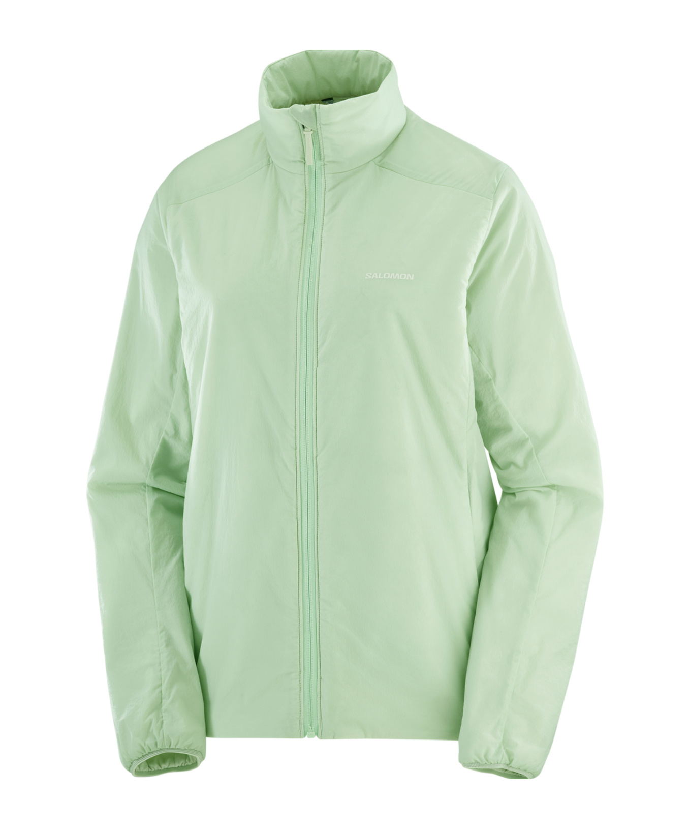 Salomon Mountain Flex Zip-up Jacket In Green
