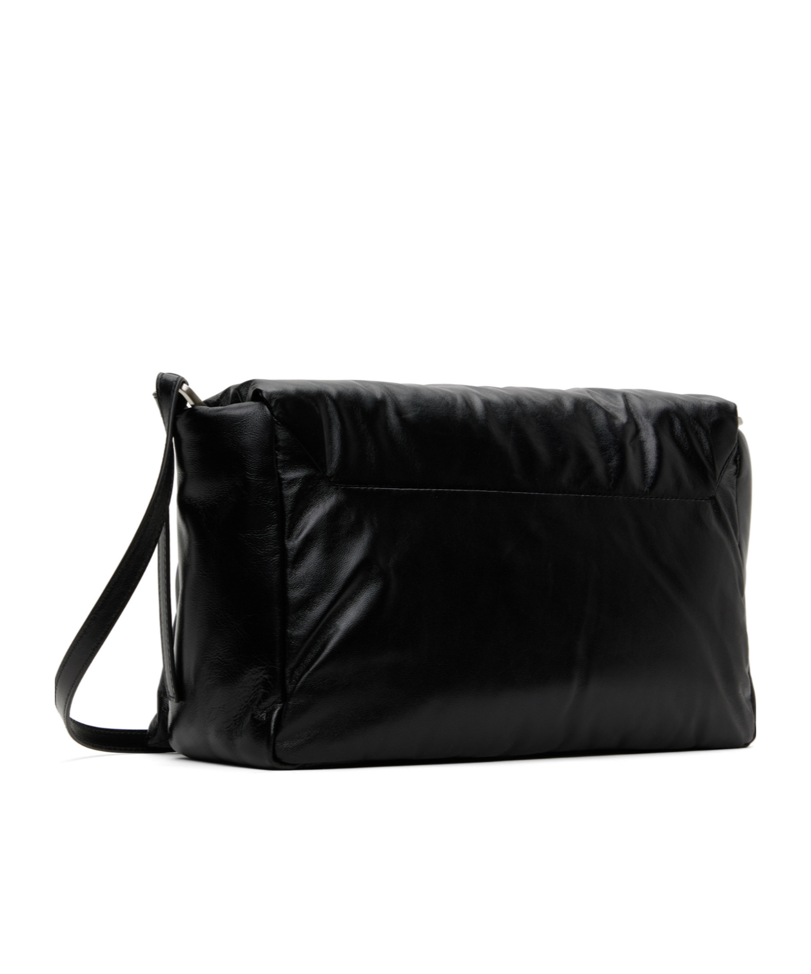 Rick Owens Clamshell Crossbody Bag In Black