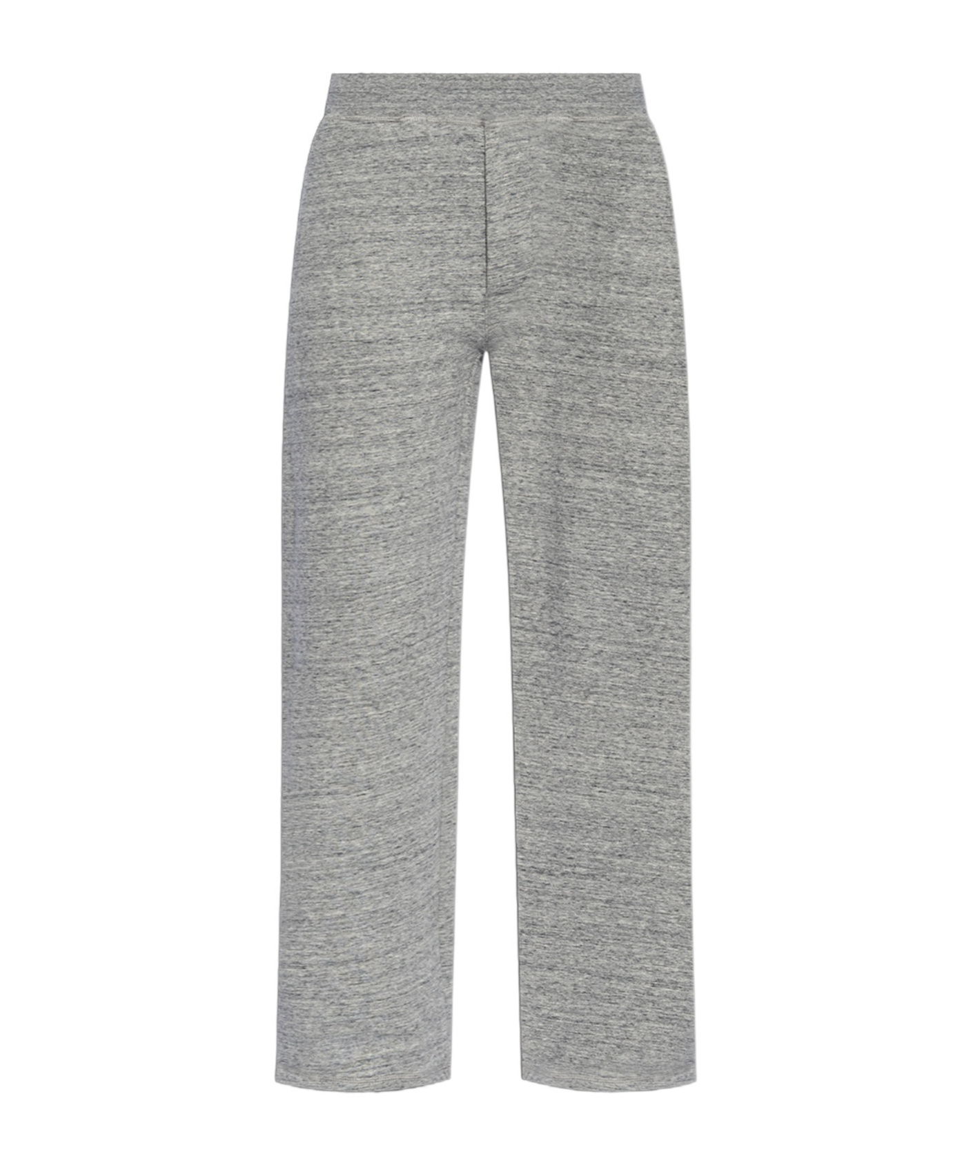 Dsquared2 Logo-print Cotton Track Pants In Gray