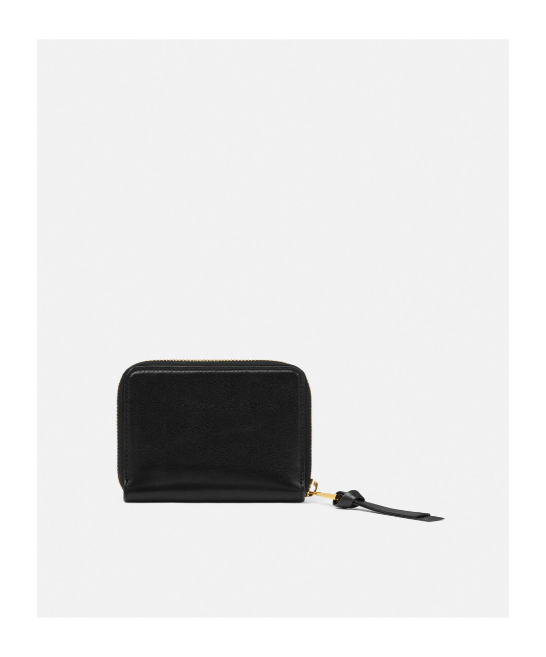 Shop Versace Leather Wallet In Black