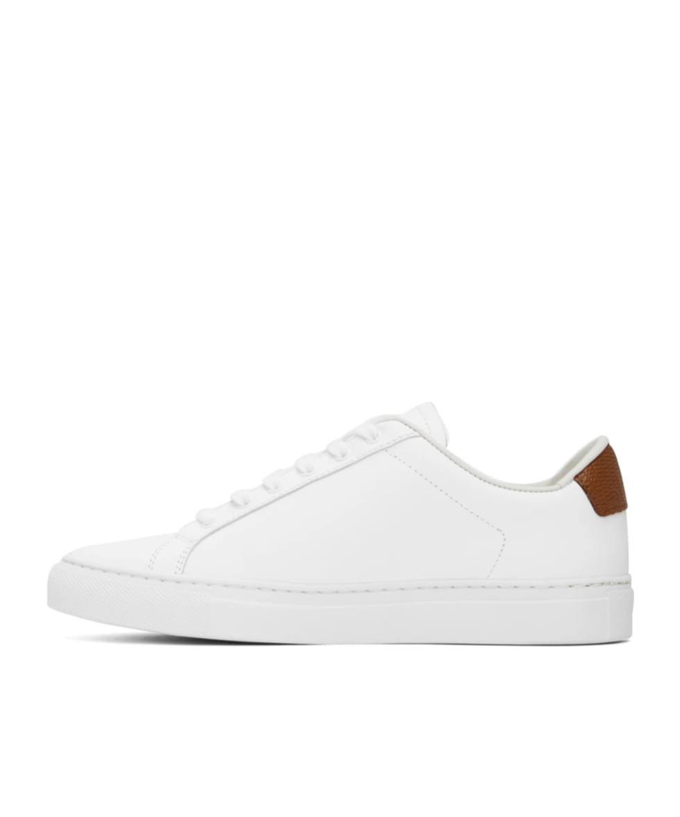 Common Projects White Retro Classic Sneakers In White